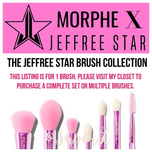 Morphe X Jeffree Star JS4 FLY HIGH Eyeshadow BRUSH - Picture 3 of 5